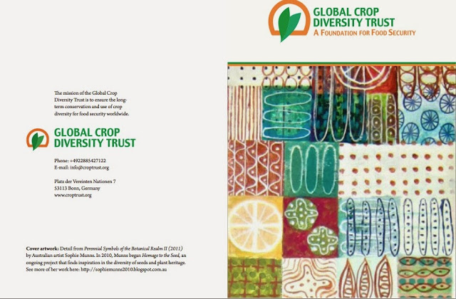 Sophie Munns artwork for Global Crop Diversity